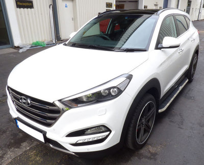 Hyundai Tucson Bj. 15-17 Trittbretter "High Flyer" - Direct 4x4 Autozubehör