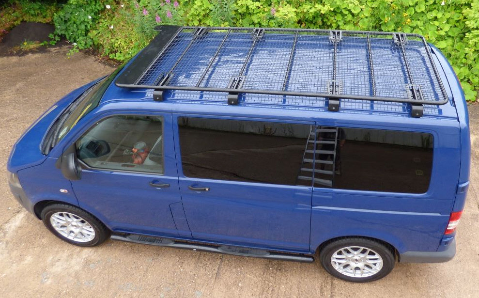 VW T5 / T6 KRS Aluminium Dachgepäckträger "Troop4-ALU" 275x125cm - Direct 4x4 Autozubehör