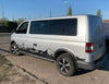 VW T5 Bj. 09-15 LRS Schwarze Schwellerrohre "Sport" 64mm