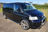 VW T5 Bj. 09-15 Langer RS Edelstahl Schwellerrohre "Sport" 64mm - Direct 4x4 Autozubehör