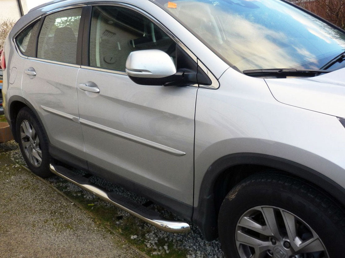 Honda CR-V Bj. 12-16 Edelstahl Schwellerrohre - Direct 4x4 Autozubehör