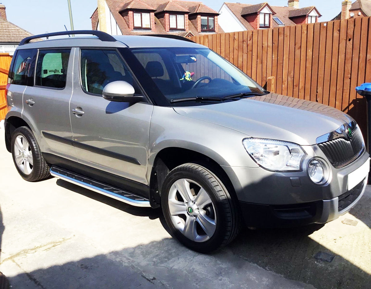 Skoda Yeti Bj. 09-18 Trittbretter "Monsoon" - Direct 4x4 Autozubehör