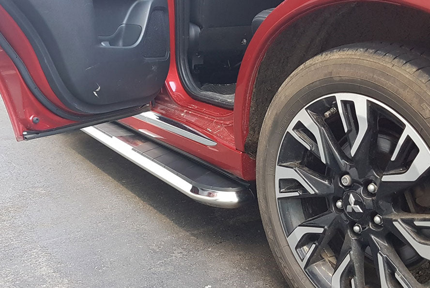 Mitsubishi Outlander ab Bj. 13 Trittbretter "High Flyer" - Direct 4x4 Autozubehör