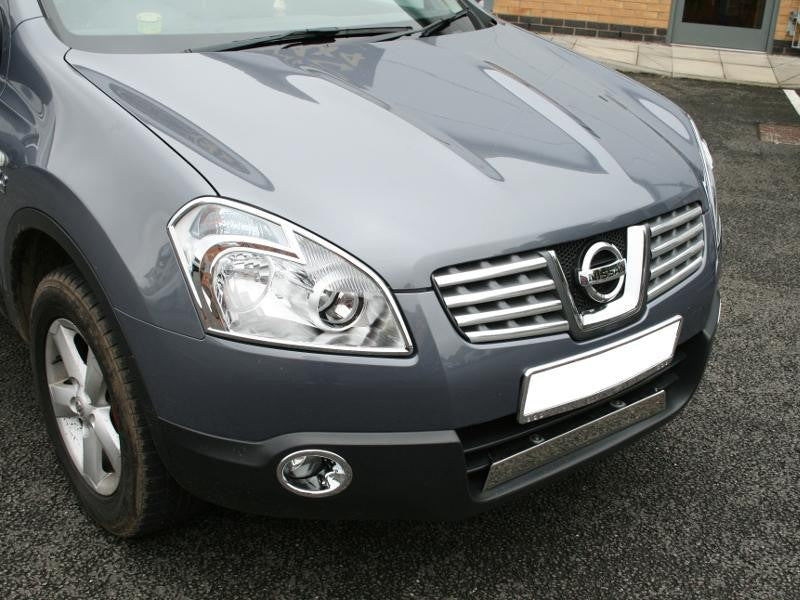 Nissan Qashqai Bj. 07-10 Scheinwerfer Chrom Cover - Direct 4x4 Autozubehör