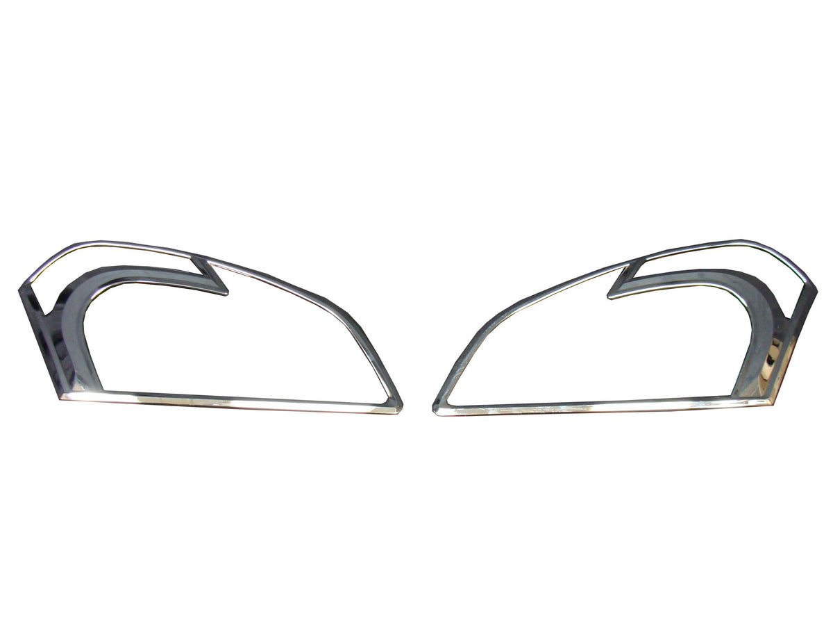Nissan Qashqai Bj. 07-10 Scheinwerfer Chrom Cover - Direct 4x4 Autozubehör