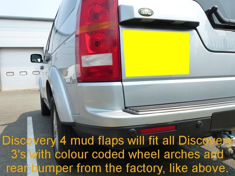 4 Stück Auto-Schmutzfänger für Land Rover Discovery 4 2009-2016, Vorne  Hinten Langlebiges Auto-Schmutzfänger Spritzschutz Dustproof Kratzfest