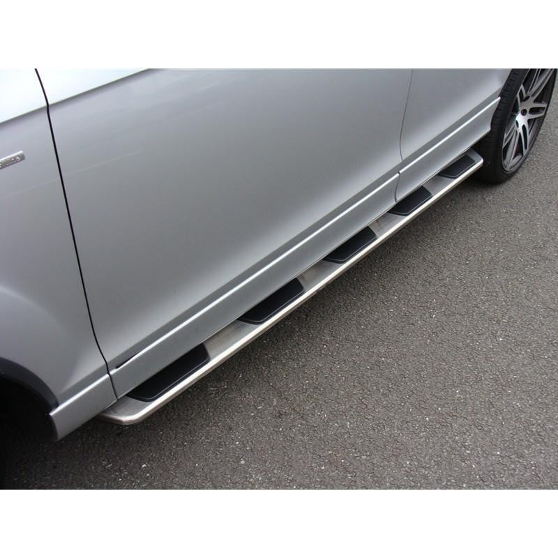 Audi Q7 Bj. 05-15 Edelstahl Trittbretter im original Styling - Direct 4x4 Autozubehör