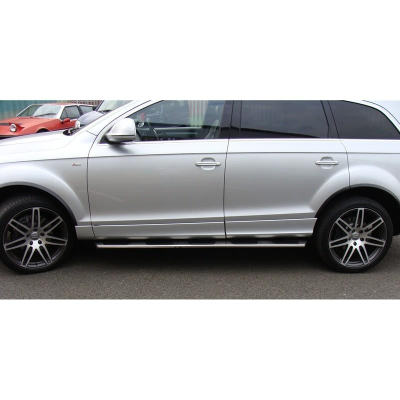 Audi Q7 Bj. 05-15 Edelstahl Trittbretter im original Styling - Direct 4x4 Autozubehör