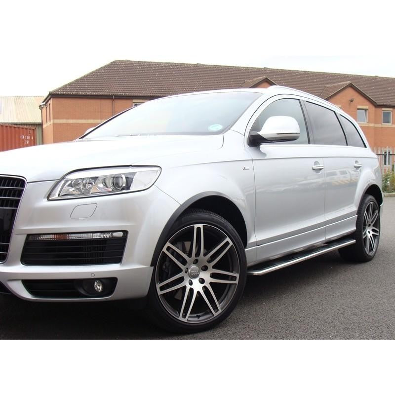 Audi Q7 Bj. 05-15 Edelstahl Trittbretter im original Styling - Direct 4x4 Autozubehör