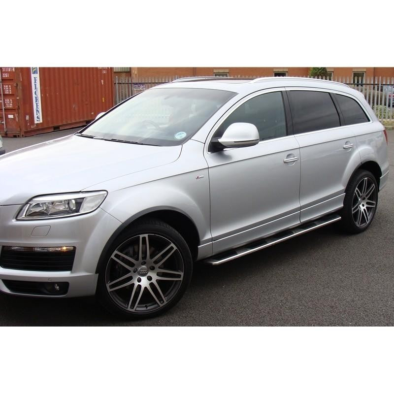 Audi Q7 Bj. 05-15 Edelstahl Trittbretter im original Styling - Direct 4x4 Autozubehör