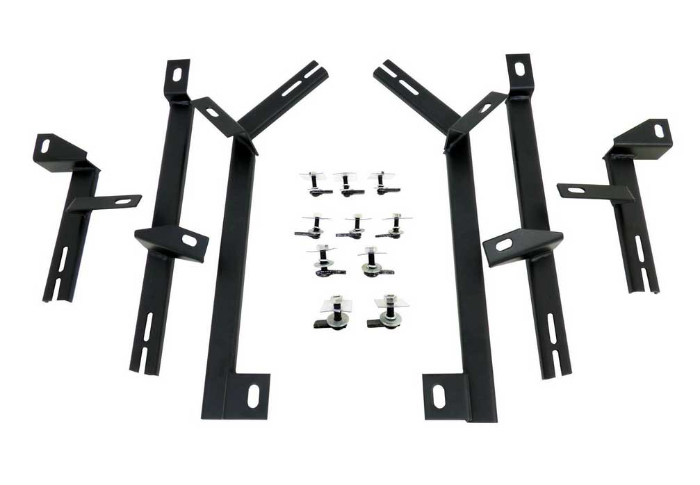 Audi Q7 Bj. 16-19 Trittbretter "Raptor Schwarz" - Direct 4x4 Autozubehör