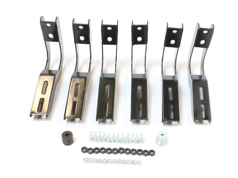 Nissan Navara D40 Double Cab Bj. 06-15 Trittbretter "Raptor Schwarz" - Direct 4x4 Autozubehör