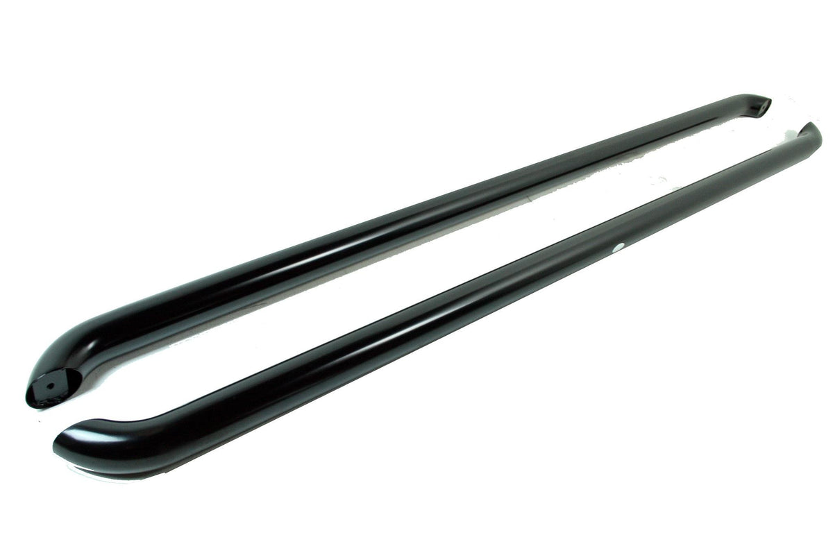 VW T5 Bj. 09-15 Kurzer RS Schwarze Schwellerrohre "Sport" 64mm - Direct 4x4 Autozubehör