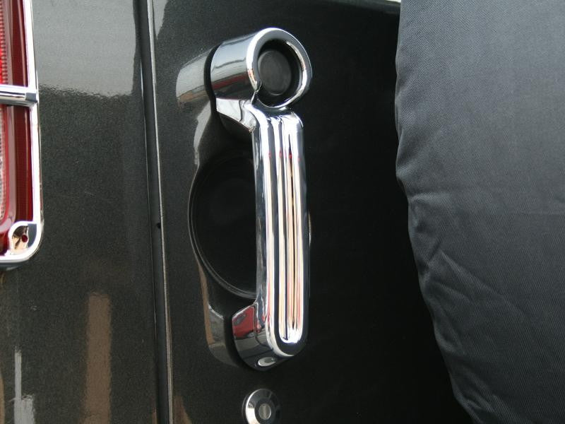 Jeep Wrangler ab Bj. 07 Türgriff Chrom Cover - Direct 4x4 Autozubehör
