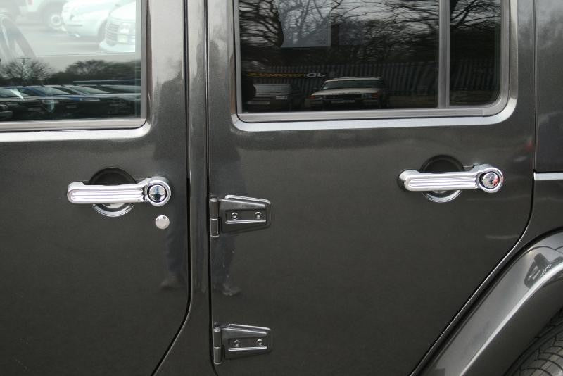 Jeep Wrangler Unlimited ab Bj. 07 Türgriff Chrom Cover - Direct 4x4 Autozubehör