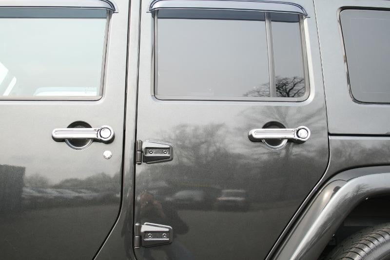 Jeep Wrangler Unlimited ab Bj. 07 Türgriff Chrom Cover - Direct 4x4 Autozubehör