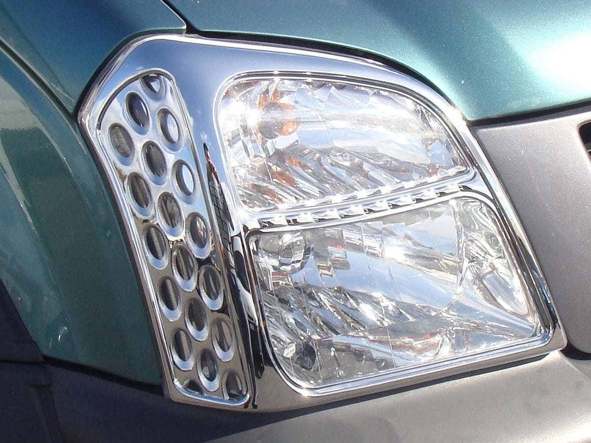 Isuzu D Max / Rodeo Bj. 02-07 Scheinwerfer Chrom Cover - Direct 4x4 Autozubehör