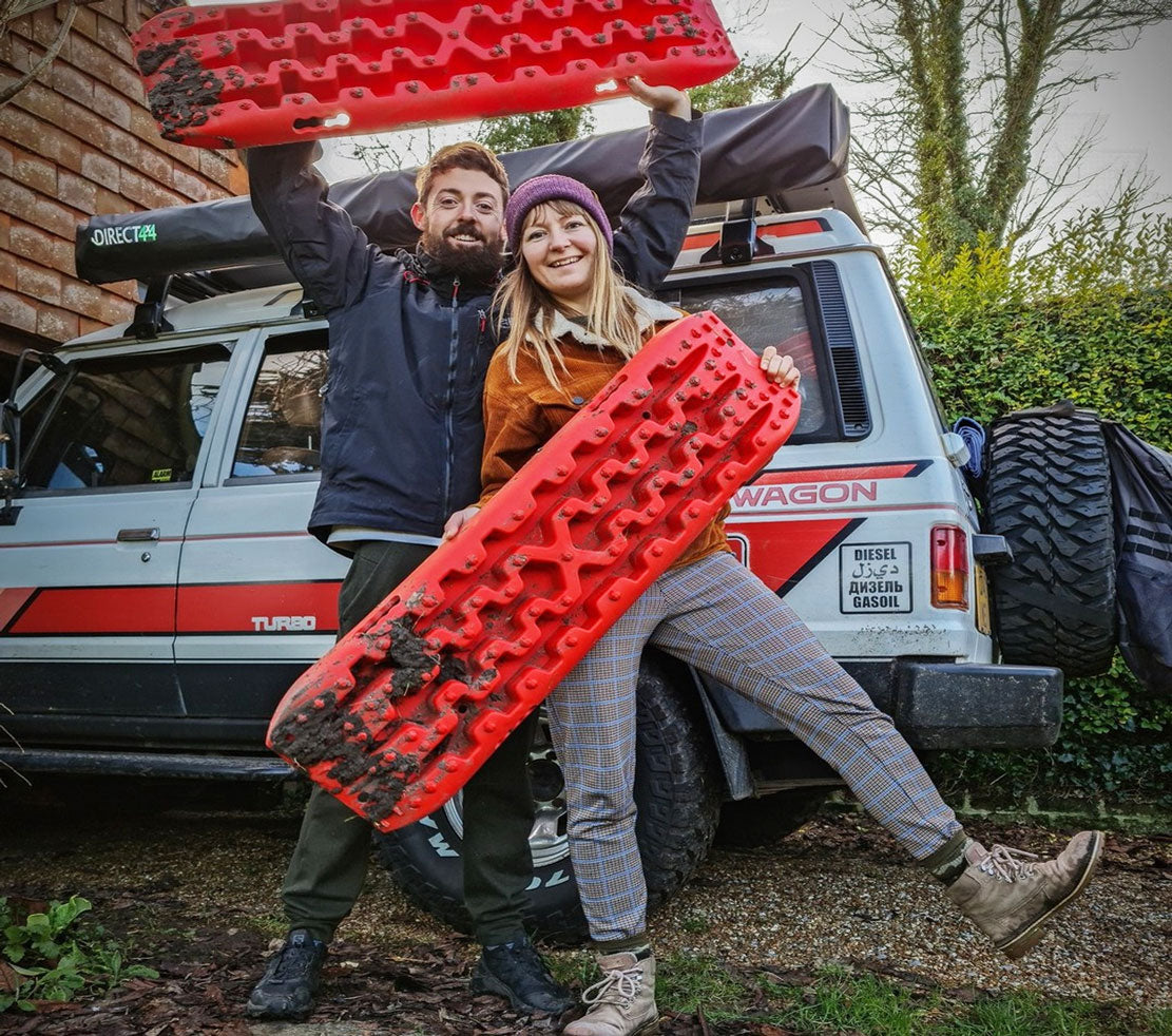 Traktionshilfe "Extra" 106cm X 30cm Anfahrhilfe Schlamm Schnee Sand - Direct 4x4 Autozubehör