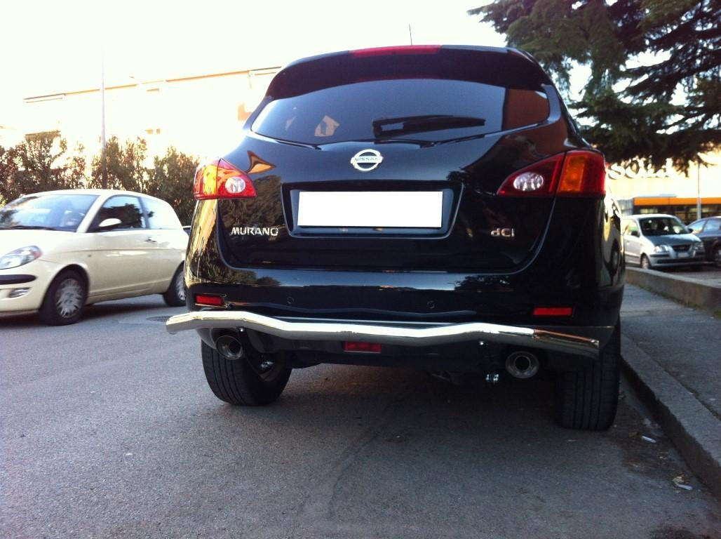 Nissan Murano ab Bj. 09 Edelstahl Heck-Rammschutz - Direct 4x4 Autozubehör