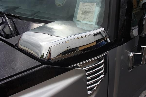 HUMMER H2 Motorhauben-Lüftungs Chrom Cover - Direct 4x4 Autozubehör