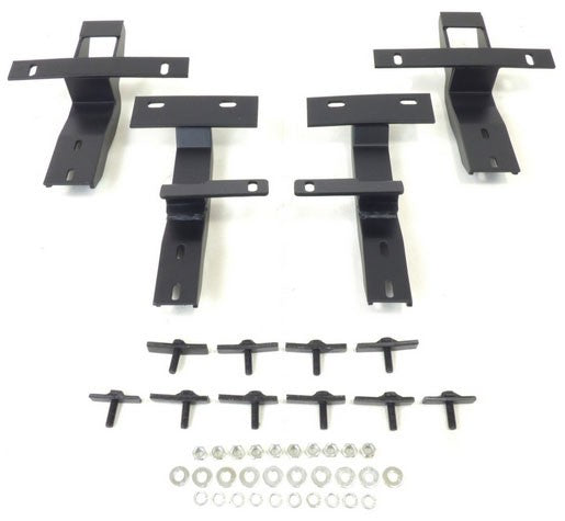 VW Tiguan Bj. 08-12 Trittbretter "Raptor Schwarz" - Direct 4x4 Autozubehör