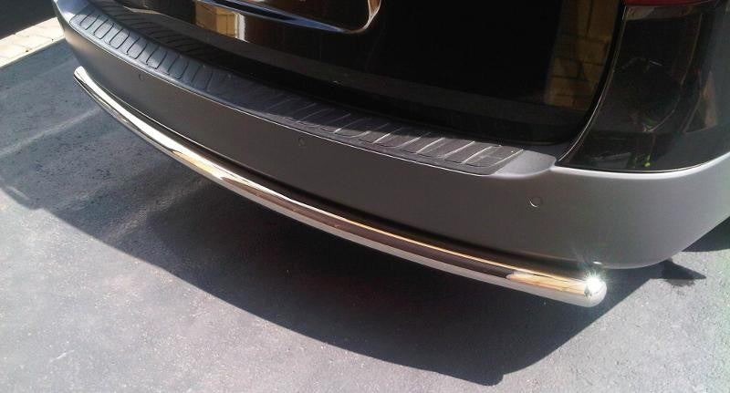 Hyundai i800 / iload Edelstahl Heck-Rammschutz - Direct 4x4 Autozubehör