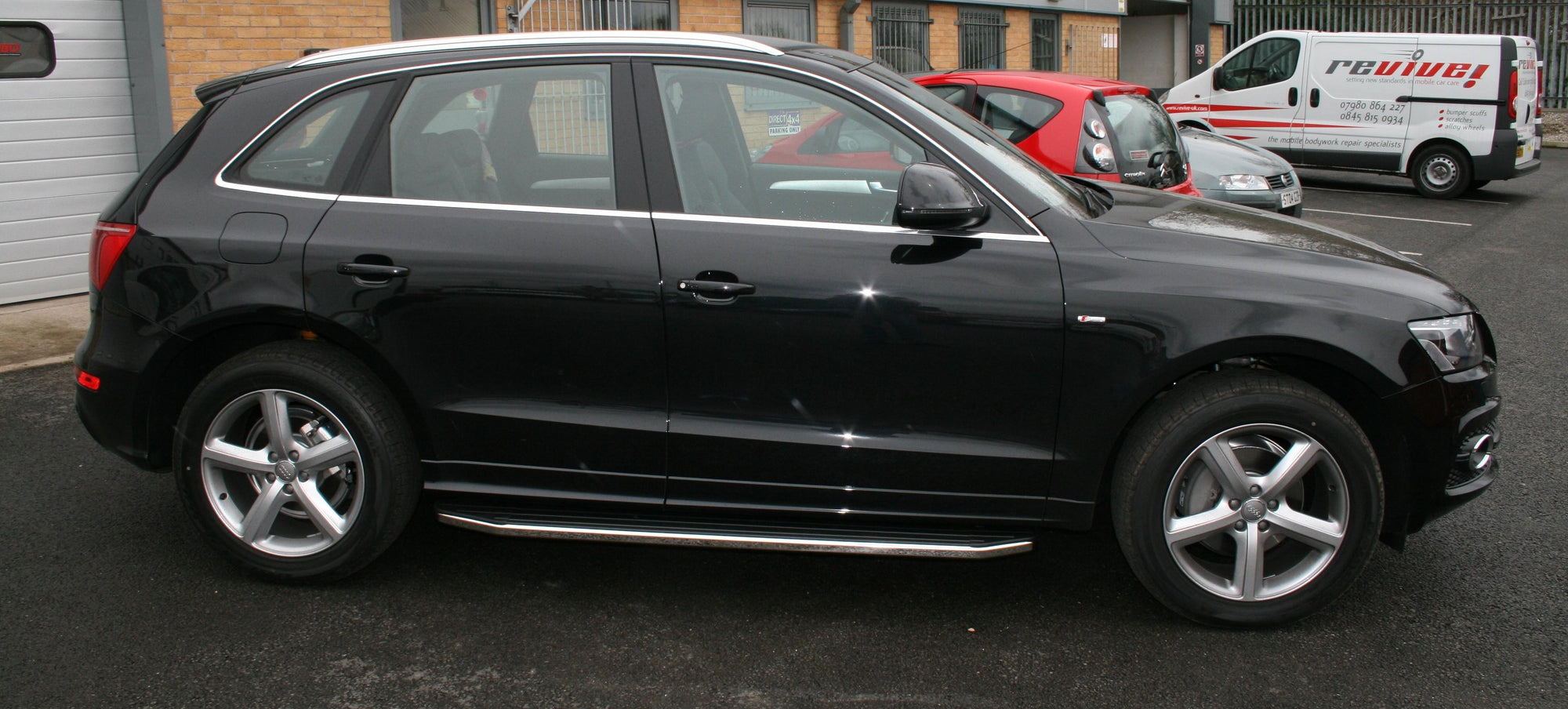 Audi Q5 Bj. 08-16 Trittbretter "Raptor" - Direct 4x4 Autozubehör