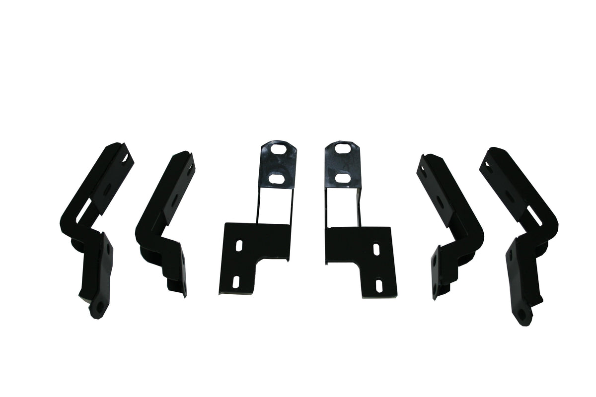 Toyota Land Cruiser V8 ab Bj. 08 Trittbretter "Raptor Schwarz" - Direct 4x4 Autozubehör