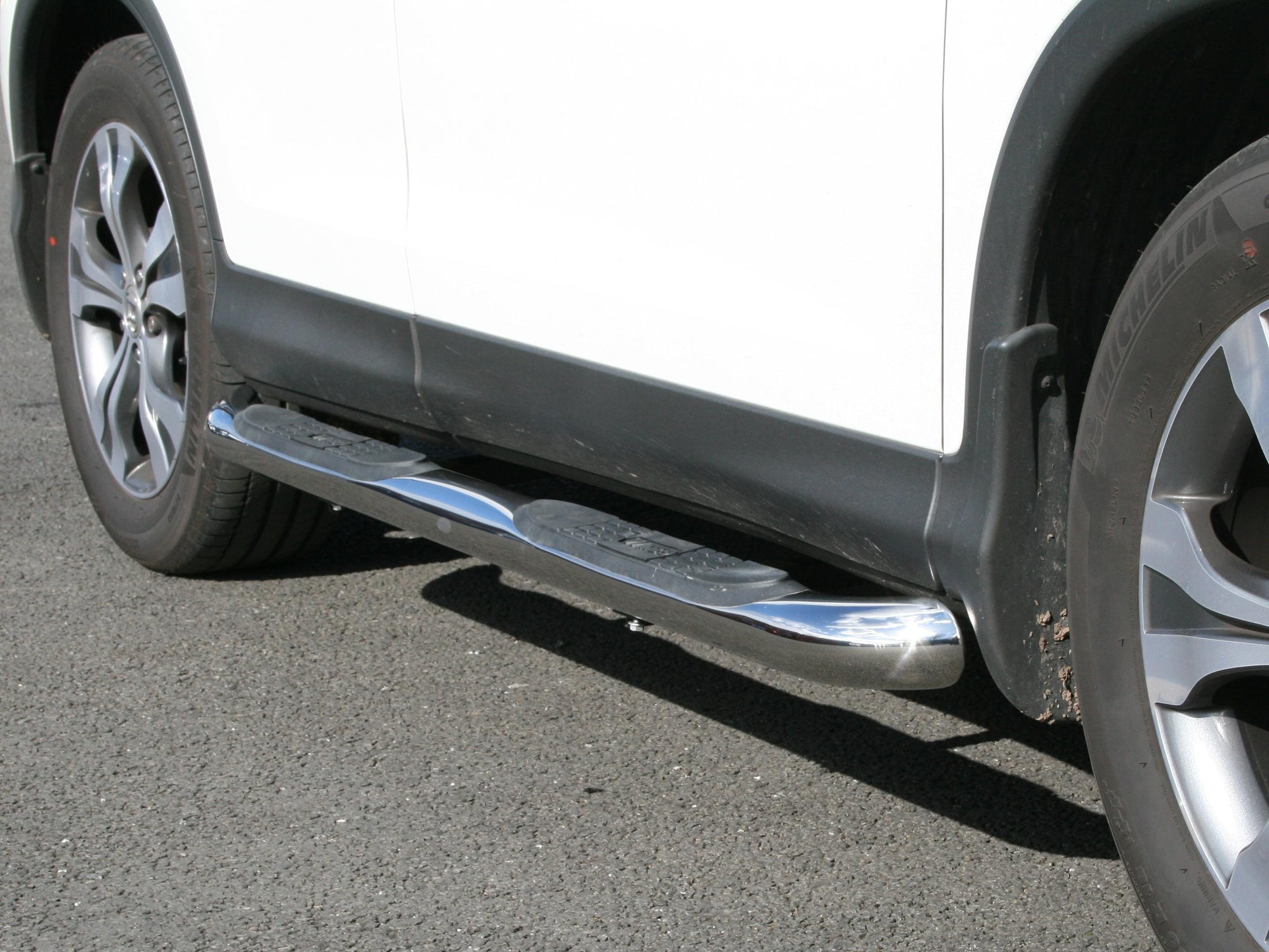 Honda CR-V Bj. 12-16 Edelstahl Schwellerrohre - Direct 4x4 Autozubehör