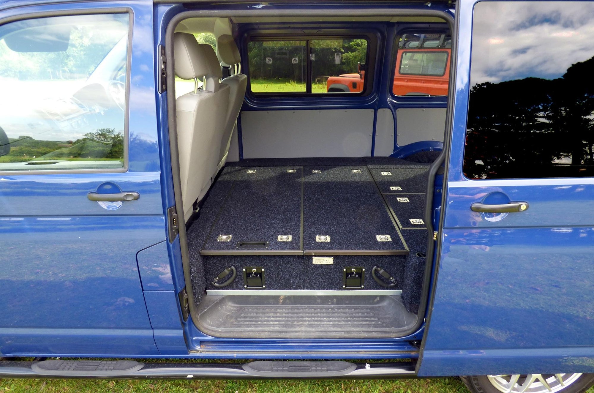 VW T5 Schubkasten System Länge 800mm - Direct 4x4 Autozubehör