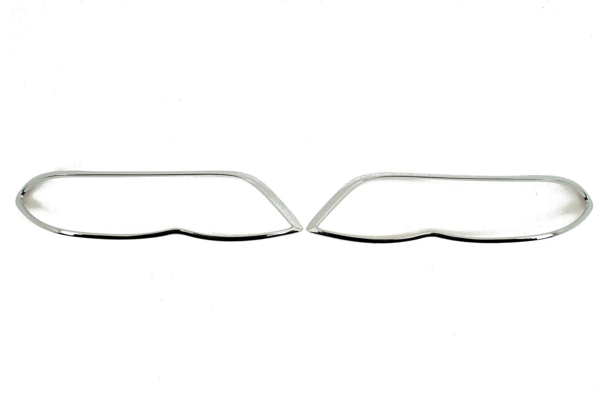 BMW X5 04-06 (facelift) Chrom Cover Frontscheinwerfer - Direct 4x4 Autozubehör