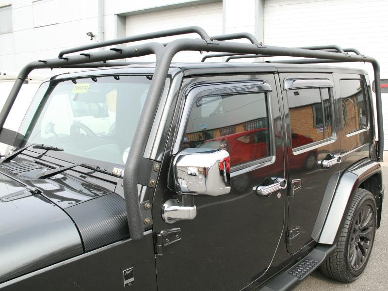 Jeep Wrangler ab Bj. 07 Außenspiegel Chrom Cover - Direct 4x4 Autozubehör