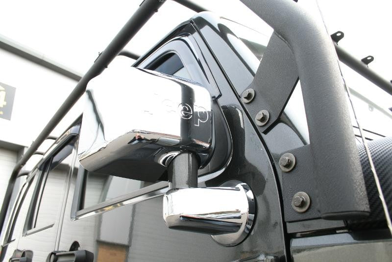 Jeep Wrangler ab Bj. 07 Außenspiegel Chrom Cover - Direct 4x4 Autozubehör