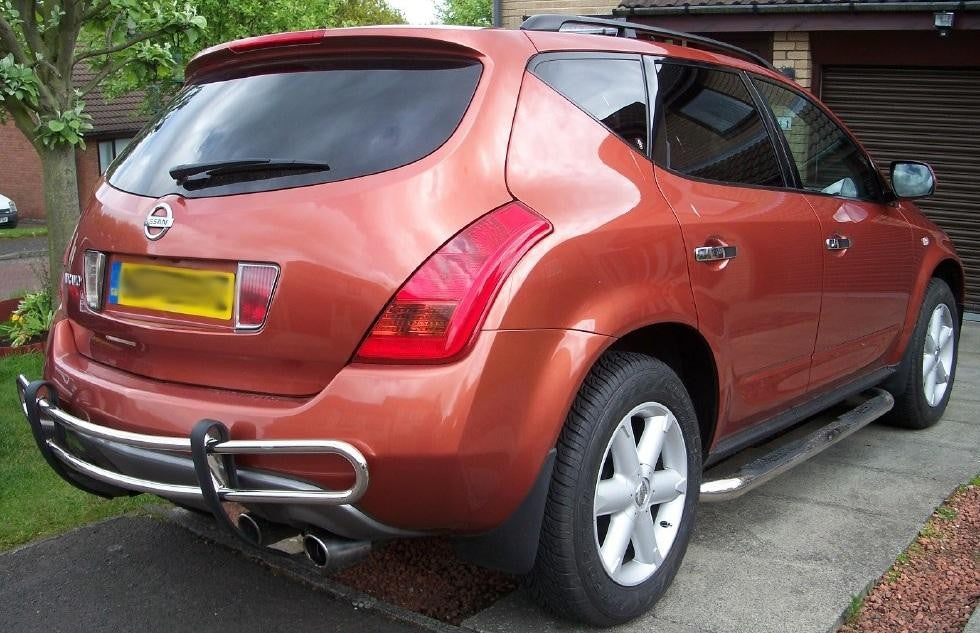 Nissan Murano Bj. 03-08 Edelstahl Heck-Rammschutz - Direct 4x4 Autozubehör