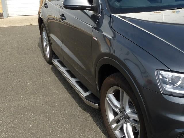 Audi Q3 ab Bj. 18 (F3) Trittbretter "Suburban" - Direct 4x4 Autozubehör