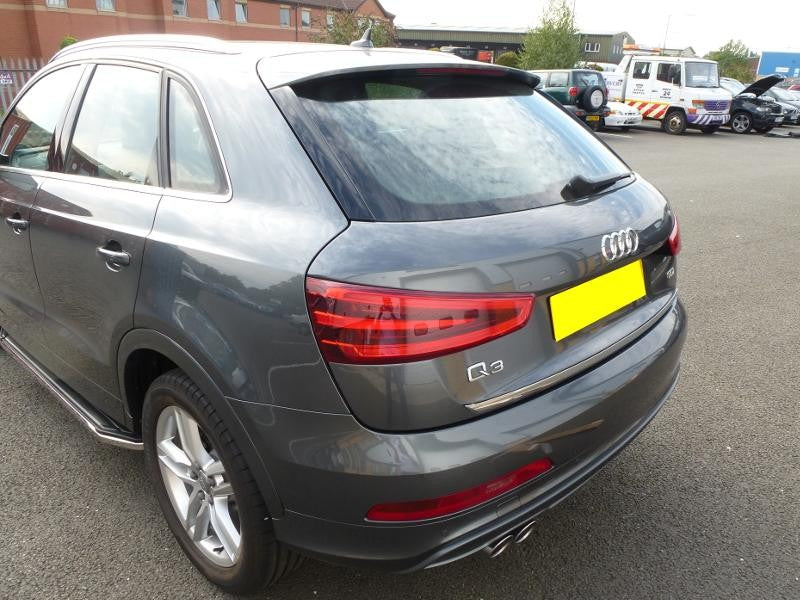 Audi Q3 Heckklappe Edelstahl Cover - Direct 4x4 Autozubehör