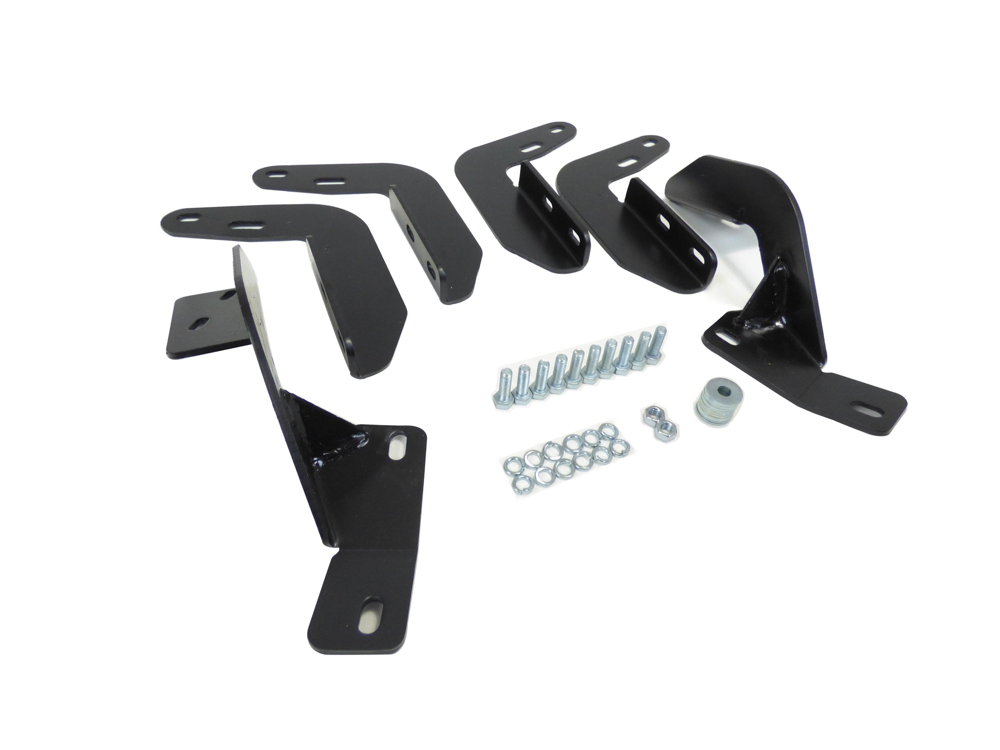 Toyota Hilux Bj. 05-12 Trittbretter "Raptor Schwarz" - Direct 4x4 Autozubehör