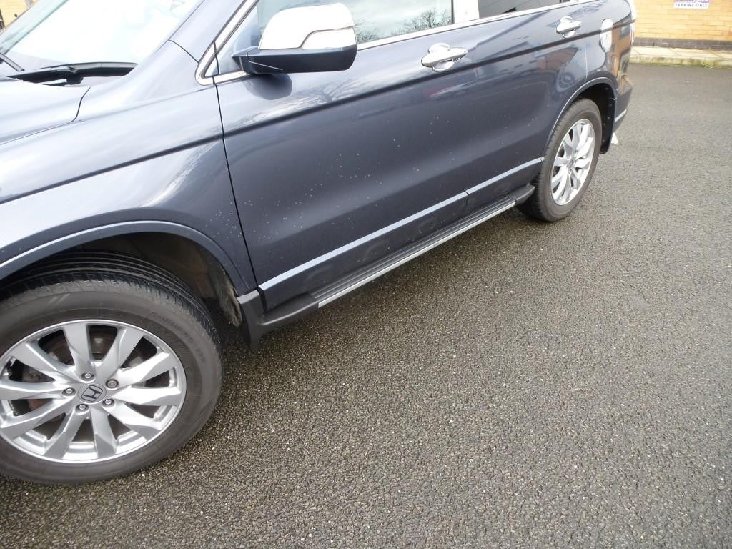 Honda CR-V Bj. 07-12 Trittbretter "OEM-Style" Schwarz / Silber - Direct 4x4 Autozubehör