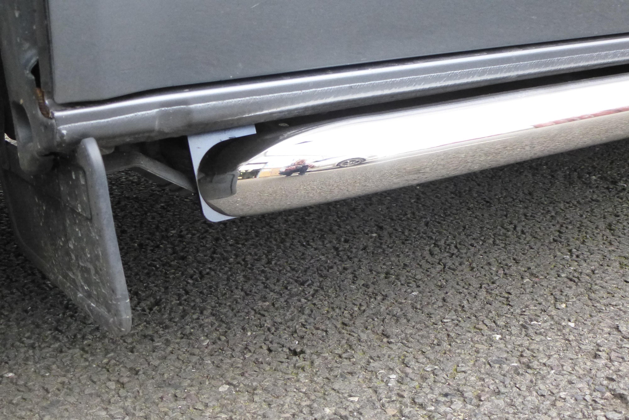 VW T5 Bj. 03-09 Kurzer RS Edelstahl Schwellerrohre "Sport" 64mm - Direct 4x4 Autozubehör