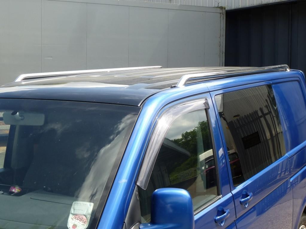 VW T5 Bj. 09-15 kurzer RS Edelstahl Dachreling "OE Style" - Direct 4x4 Autozubehör