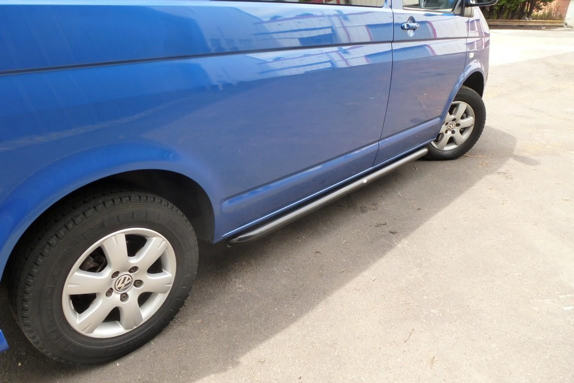 VW T5 Bj. 03-09 KRS Schwarze Schwellerrohre "Sport" 64mm - Direct 4x4 Autozubehör