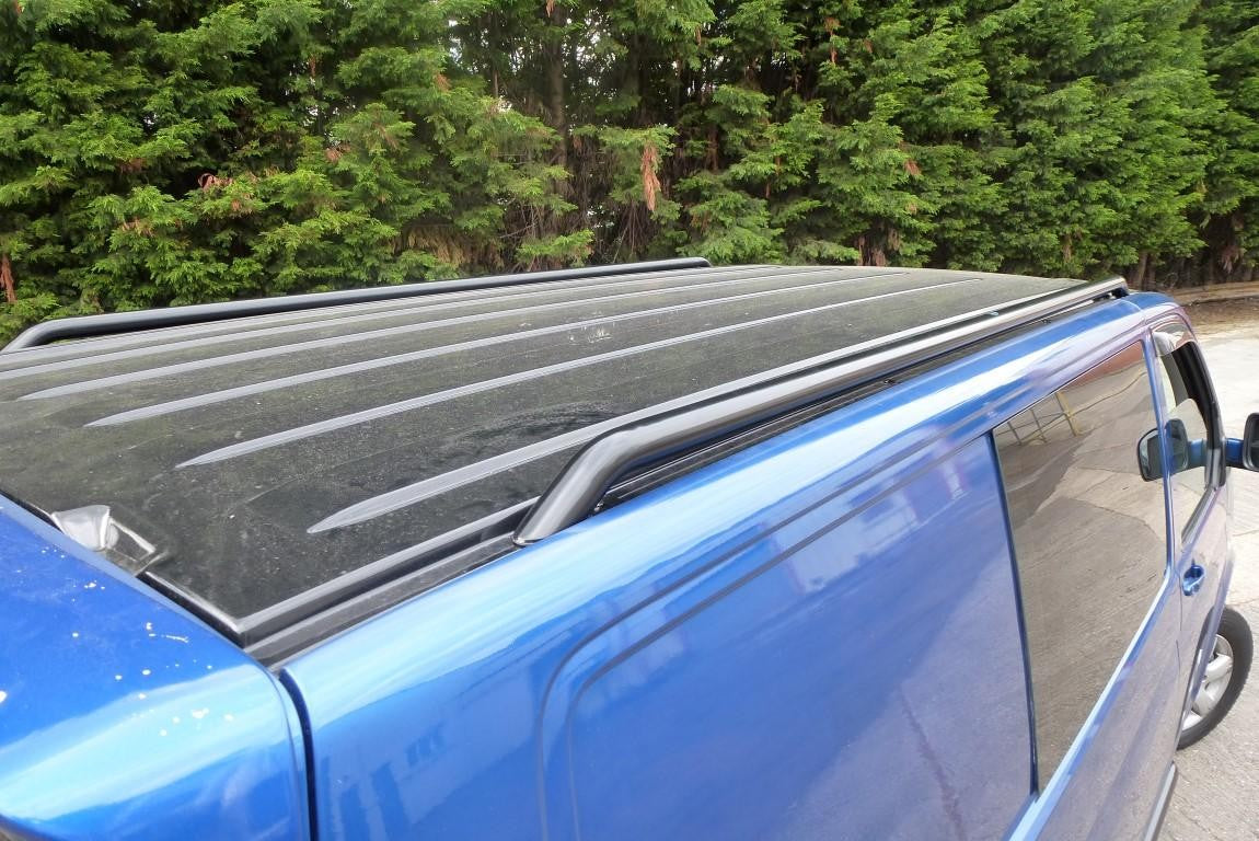 VW T5 Bj. 09-15 Kurzer RS Schwarze Dachreling "OE Style" - Direct 4x4 Autozubehör