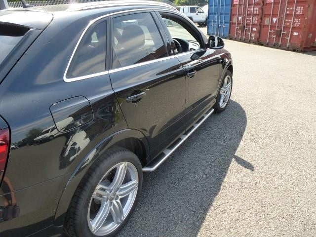 Audi Q3 Bj. 12-18 (8U) Edelstahl Trittbretter im original Style - Direct 4x4 Autozubehör