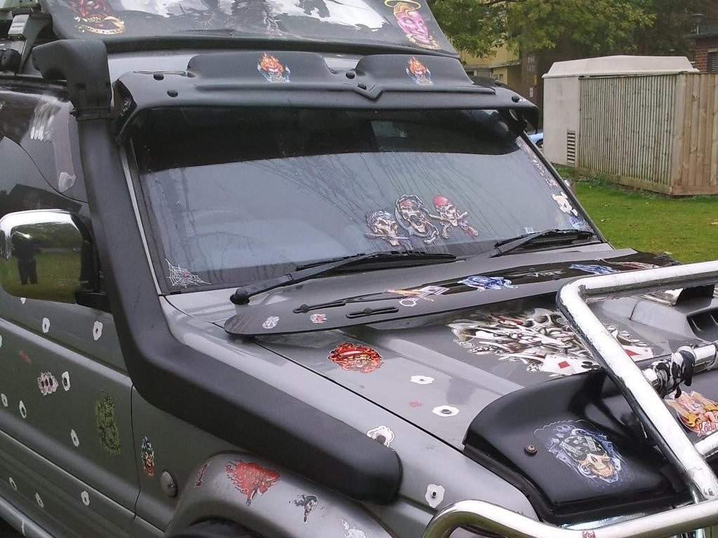 Mitsubishi Pajero Bj. 91-99 3.0 V6 Petrol 2.5 14 Diesel Safari Schnorchel - Direct 4x4 Autozubehör