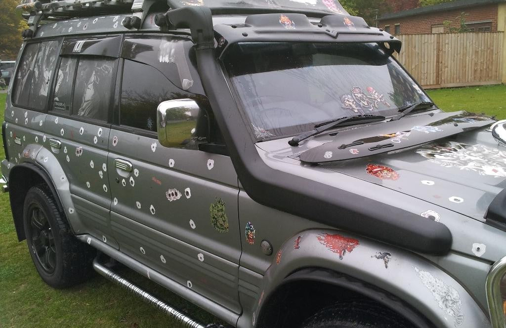 Mitsubishi Pajero Bj. 91-99 3.0 V6 Petrol 2.5 14 Diesel Safari Schnorchel - Direct 4x4 Autozubehör