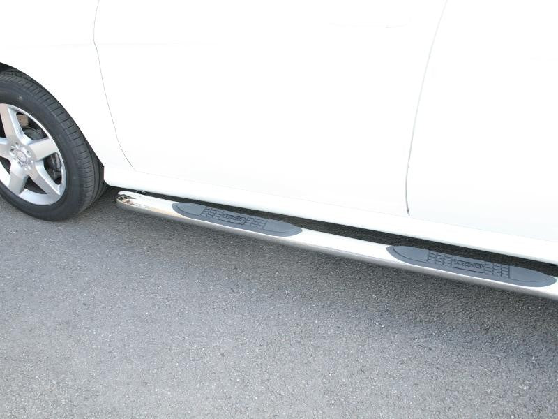 Nissan Navara NP300 Double Cab ab Bj. 15 Edelstahl Schwellerrohre 100mm - Direct 4x4 Autozubehör