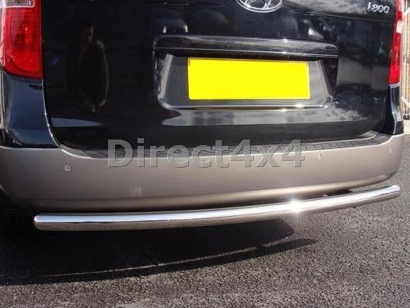 Hyundai i800 / iload Edelstahl Heck-Rammschutz - Direct 4x4 Autozubehör