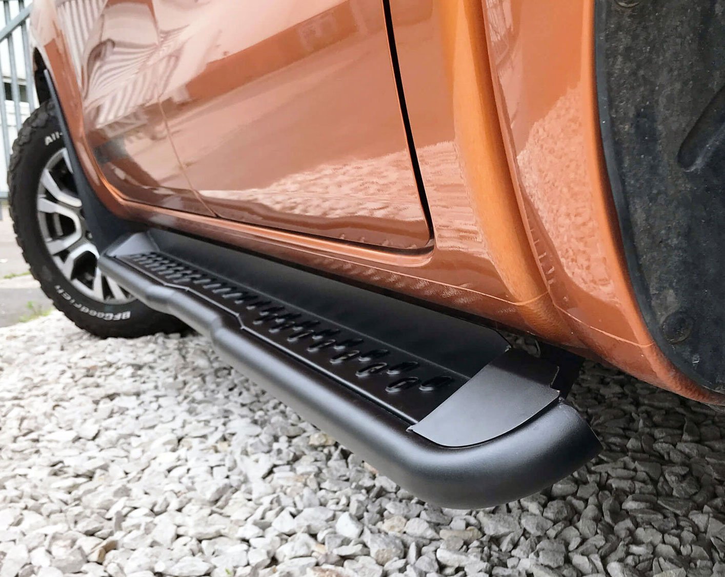 Nissan Navara NP300 (D231) Double Cab ab Bj. 15 Trittbretter "RockSlider" - Direct 4x4 Autozubehör