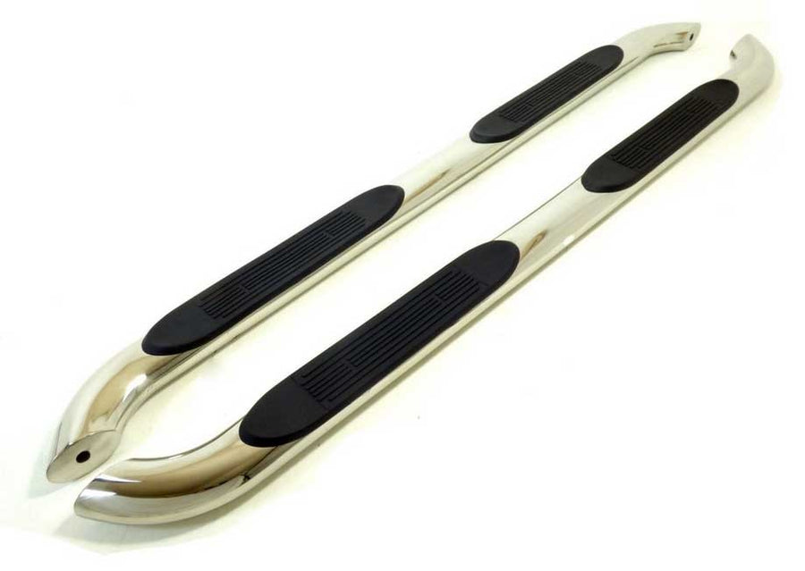 Nissan Navara NP300 Double Cab ab Bj. 15 Edelstahl Schwellerrohre 100mm - Direct 4x4 Autozubehör