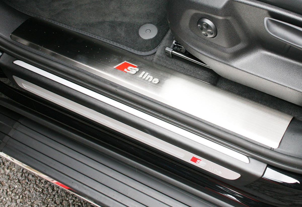 Audi Q5 S-Line Edelstahl Türschweller Cover - Direct 4x4 Autozubehör